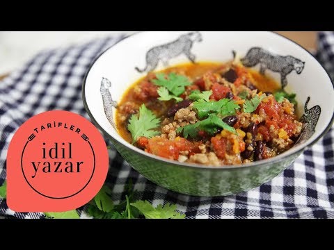 Chili Con Carne Tarifi | Kıymalı Meksika Fasulyesi Tarifi | İdil Yazar ile Yemek Tarifleri