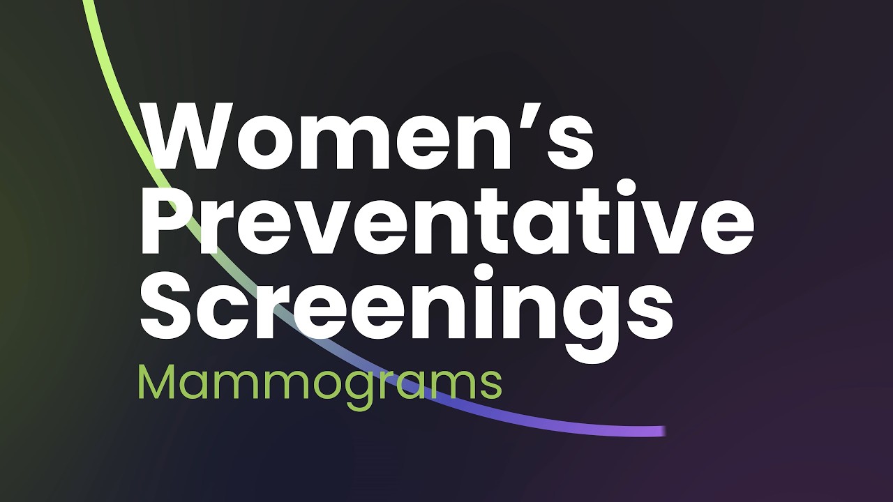 Mammograms — Women’s Preventative Screenings | MFHS Education