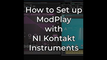 ModPlay with NI Kontakt Instruments - short