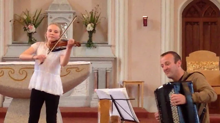 Eileen Cleary on violin