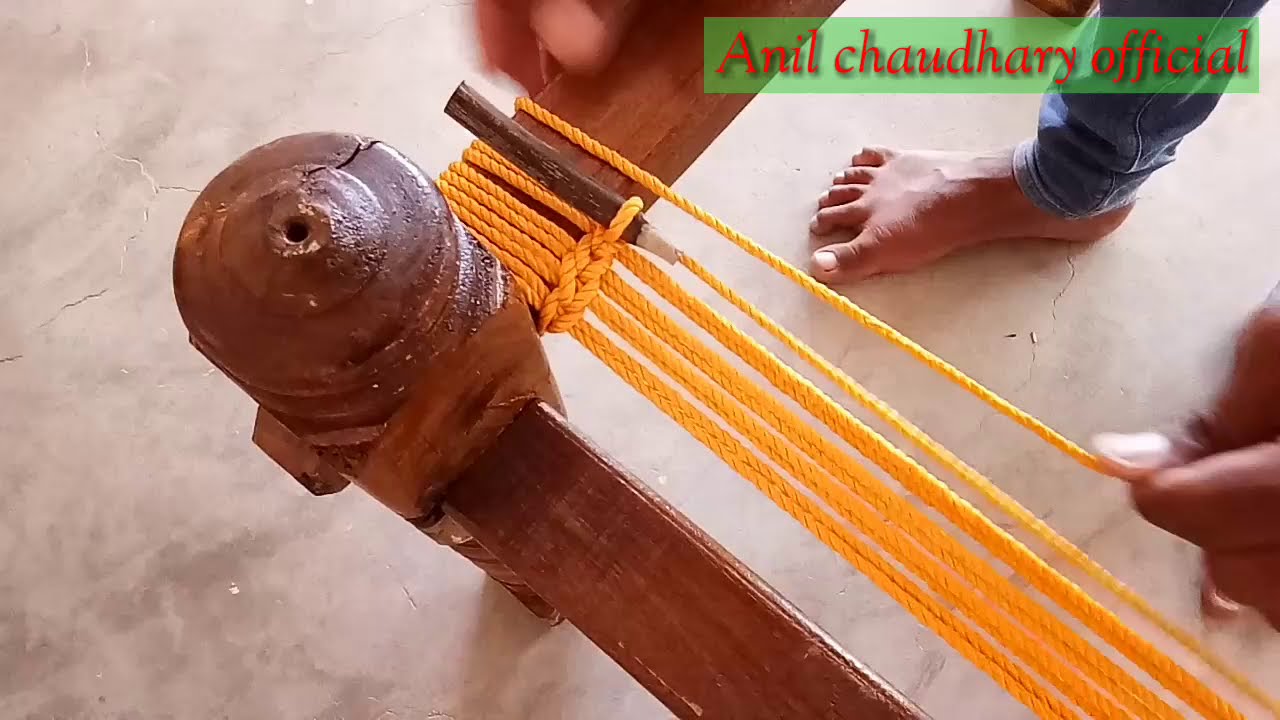 चारपाई भरने का तरीखा शिखे। शौखिन चारपाई part 1