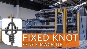 Fixed Knot Fence Machine - South Fence Machinery