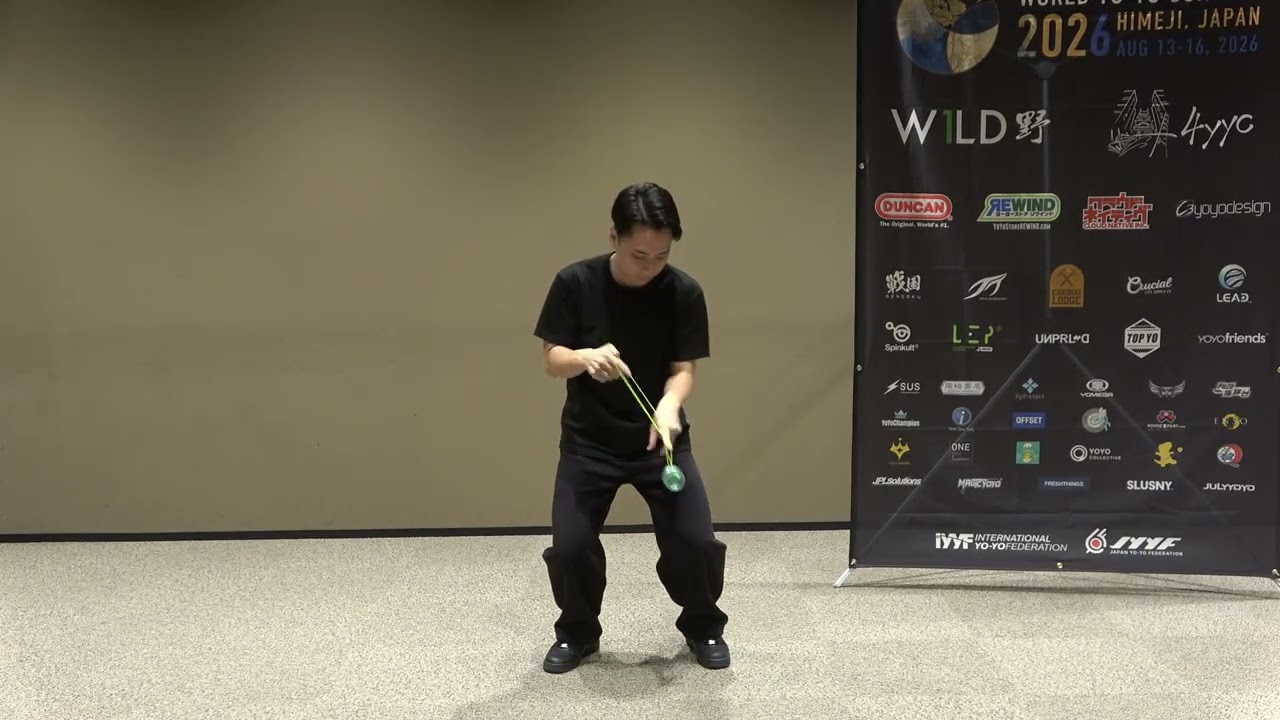 WYYC2026 1A WildCard 72nd Place - Ryogo FUKUHISA - World YoYo