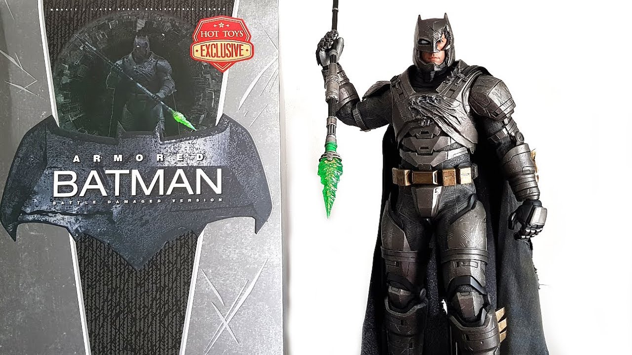 armored batman battle damaged version