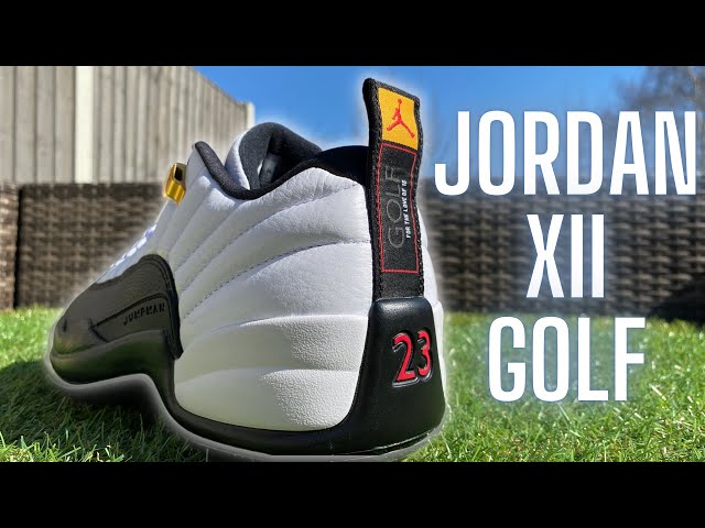 Nike Air Jordan Retro XII 12 Low Golf Taxi 2022 Black Men's Size