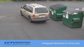 4K IP AI Bullet Surveillance Camera with Starlight Night Vision - CSP IPAD8 - Camera Sample Video