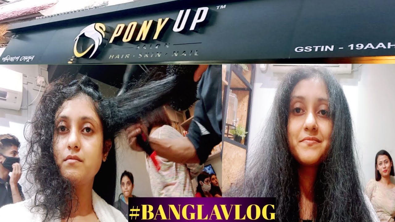 A Self pampering day at PONY UP SALONSlight Look MAKEOVER