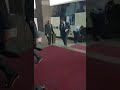 Cristiano Ronaldo arriving in Skopje