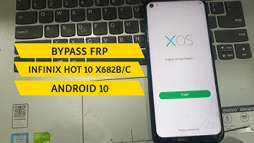 BYPASS FRP INFINIX HOT 10 ANDROID 10 X682B/X682BC