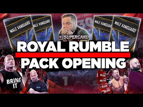 CRAZY 75K ROYAL RUMBLE TIER PACK OPENING!! | WWE SuperCard