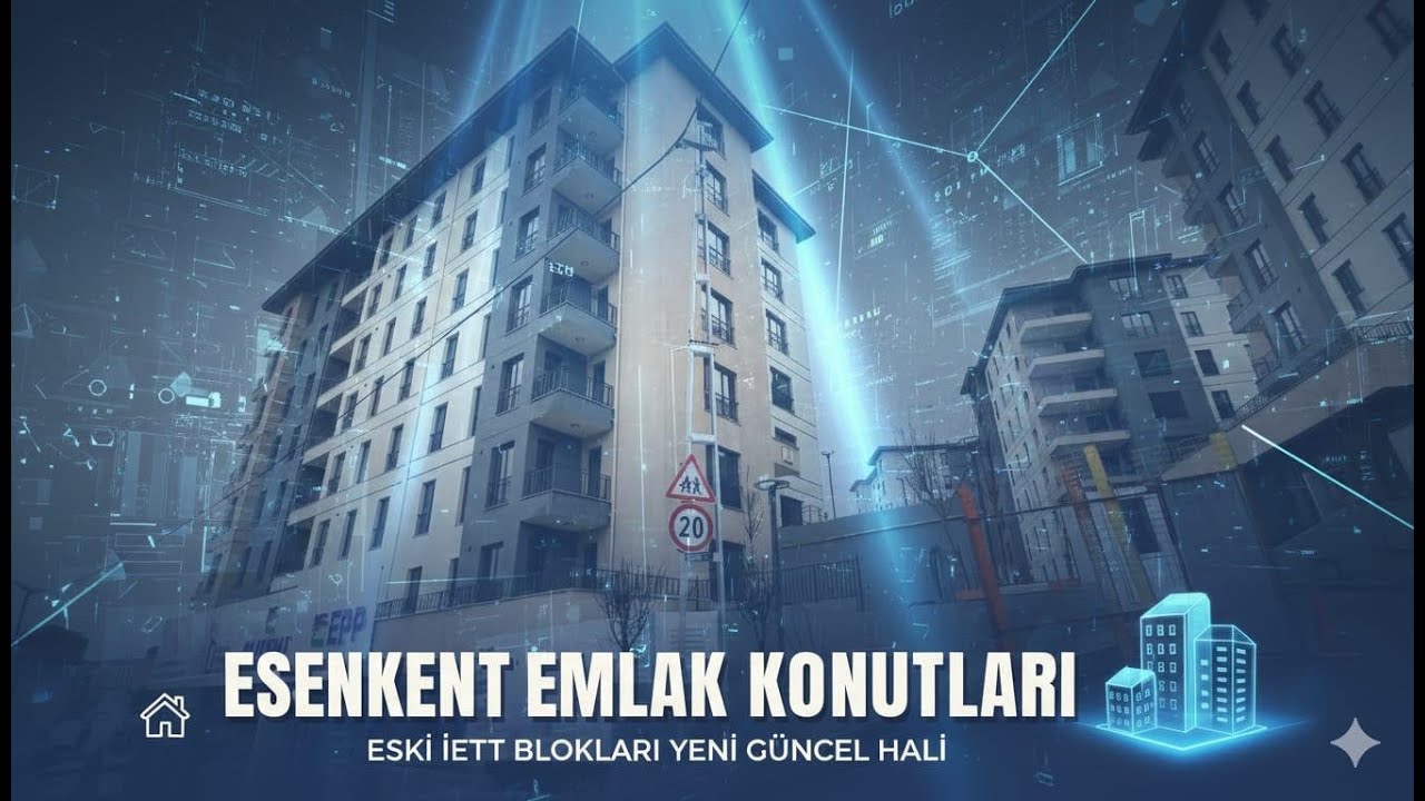 ESKİ İETT BLOKLARI YENİ ESENKENT EMLAK BLOKLARI SON DURUM GÜNCEL PAYLAŞIM