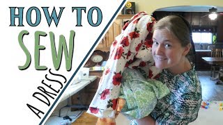 How to SEW a DRESS (mennonite style)