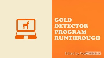 Gold Detector RunThrough! (Rover Ruckus FTC)