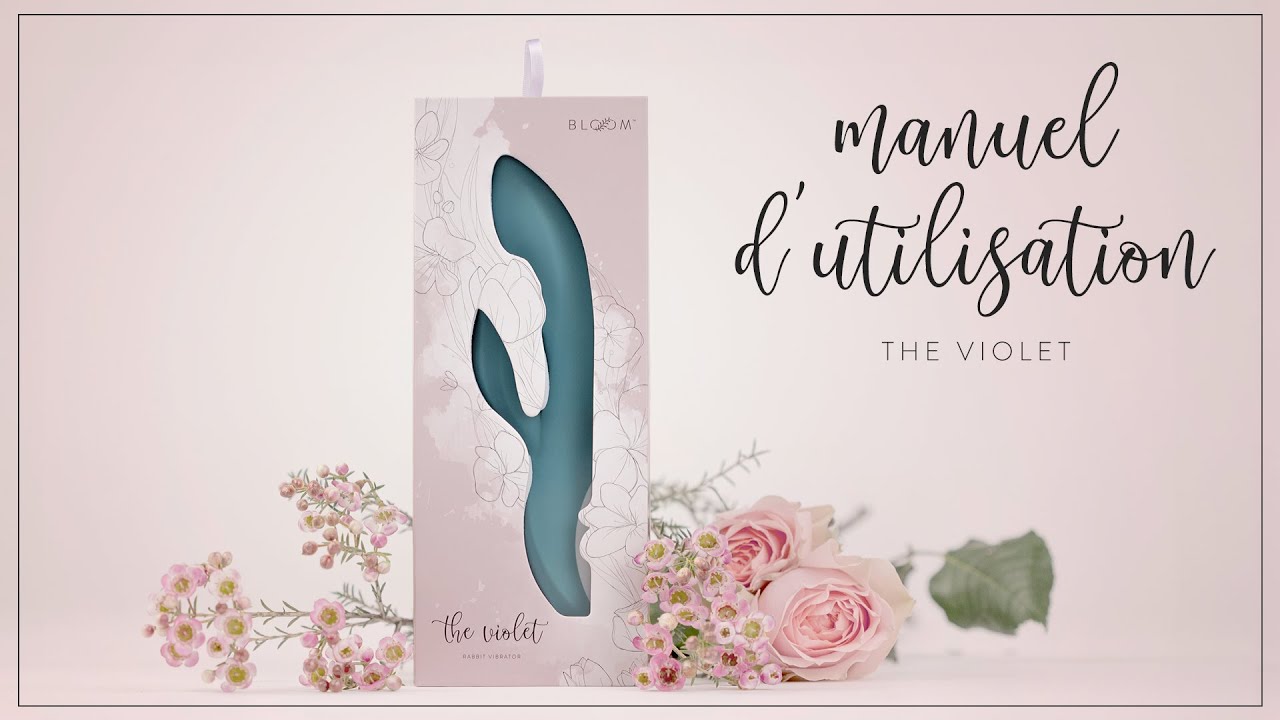 Vibro lapin The Violet - Manuel d'utilisation - BLOOM | Adam et Eve by Beate Uhse