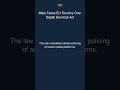 Meta Faces EU Scrutiny Over Digital Services Act