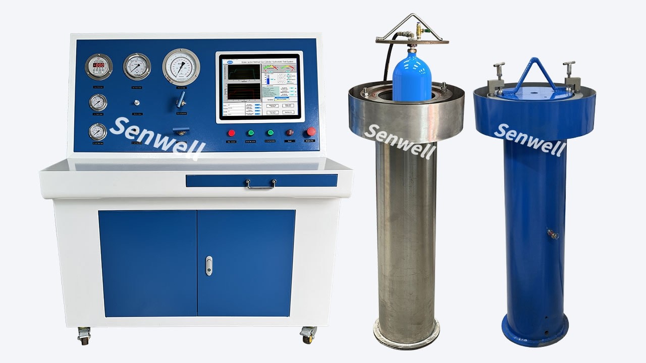 Gas Cylinder Hydrostatic Test Machine Operation Tutorial - YouTube