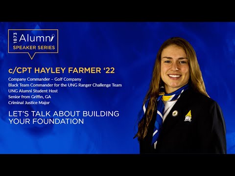 1873 Speaker Series - Hayley Farmer ‘22