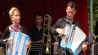 Charlène Jousse et Bastien Babaz Festival d’accordéon Lesterps 2012