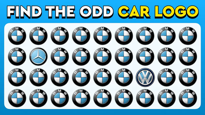 Find the ODD One Out ✅🚘 - Car Brand Logo Challenge | 35 levels