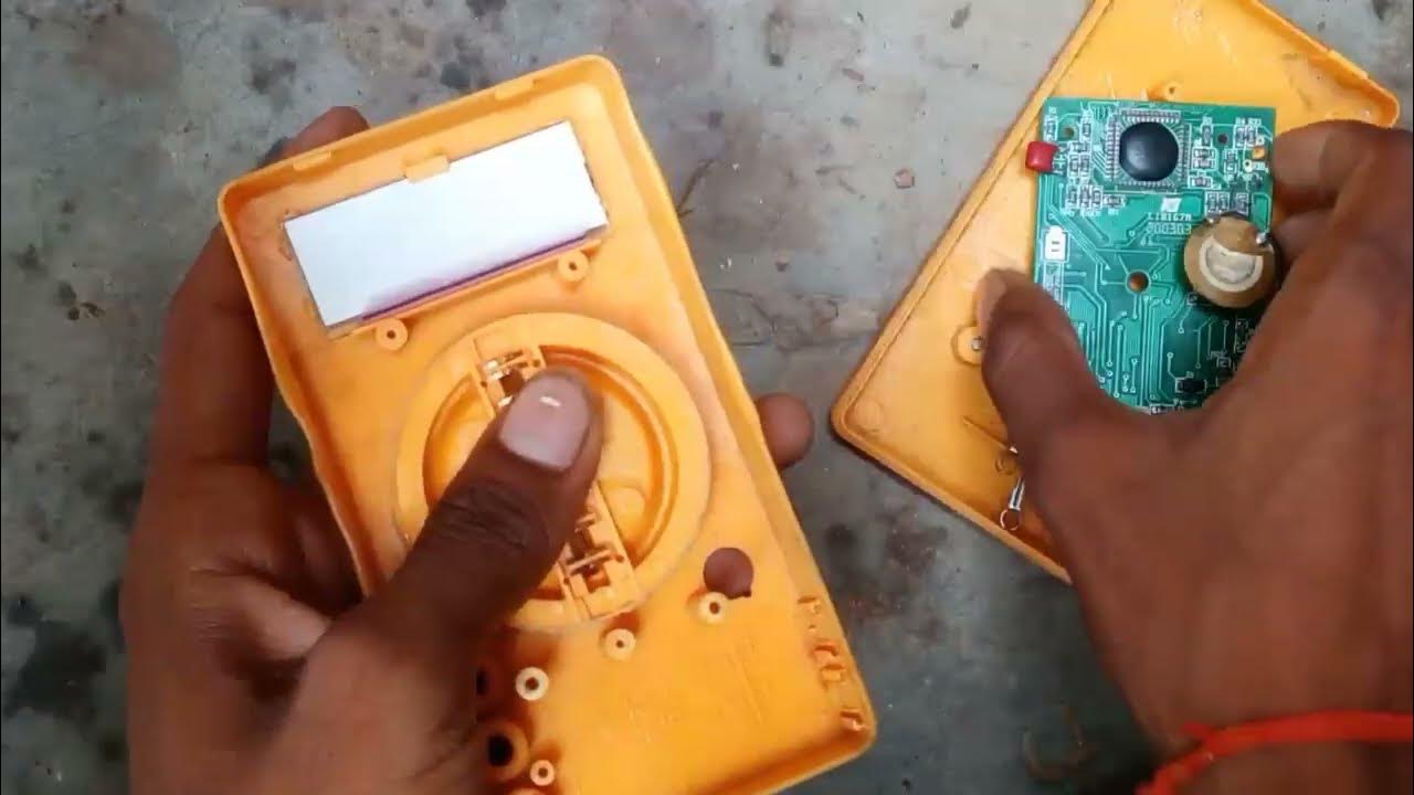 digital multimeter display not working multimeter not showing all