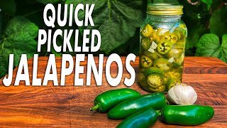 How To Make Quick Pickled Jalapenos - Easy Pickled Jalapenos For The Refrigerator