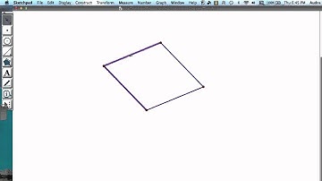 Constructing Rhombus Geometers Sketchpad Menu Options