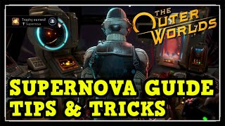The Outer Worlds Supernova Tips & Tricks - Walkthrough Guide - NO BOSS FIGHT!!!