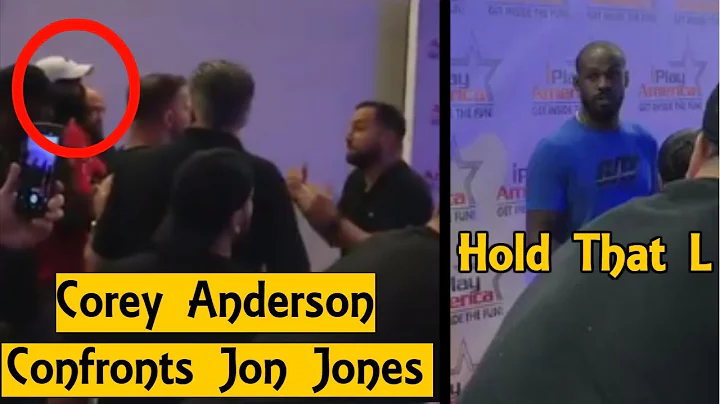 Jon Jones Roasts Corey Anderson After Confrontatio...