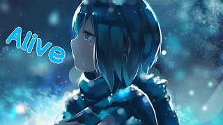 Nightcore - Alive (Lyrics)