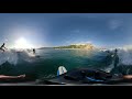 (360/VR) TIM'S SALT CREEK SURFING POV