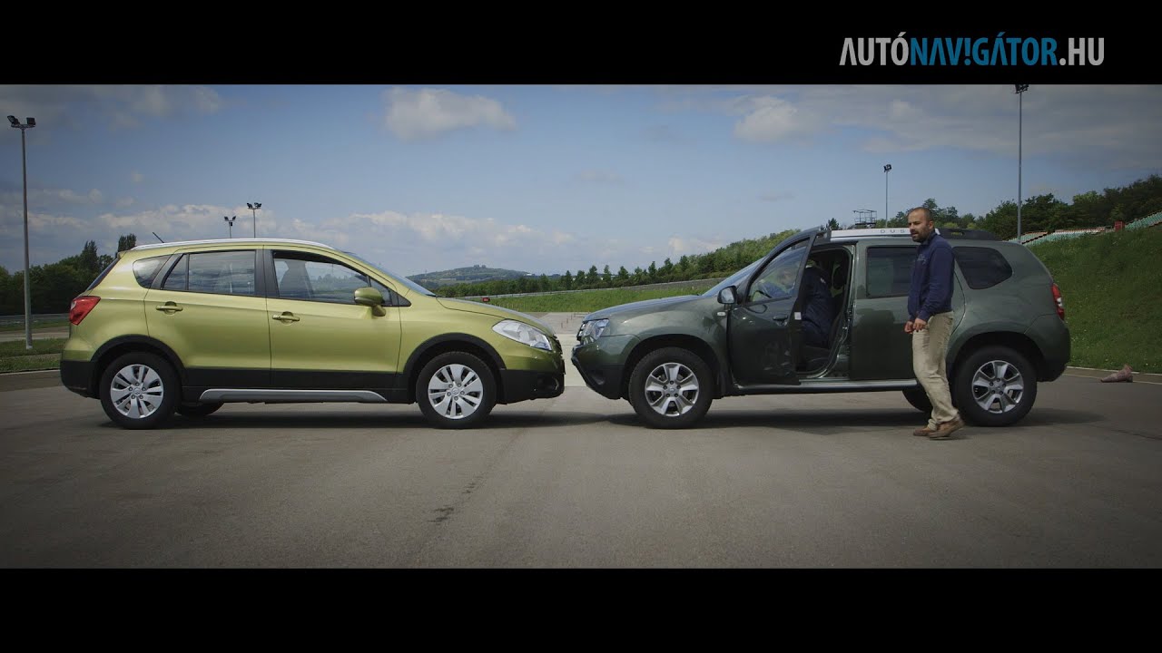 Melyik a jobb? Dacia Duster vs Suzuki SX4 SCross YouTube