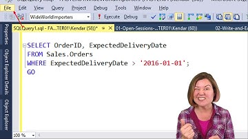 SSMS Shortcuts - Session Management