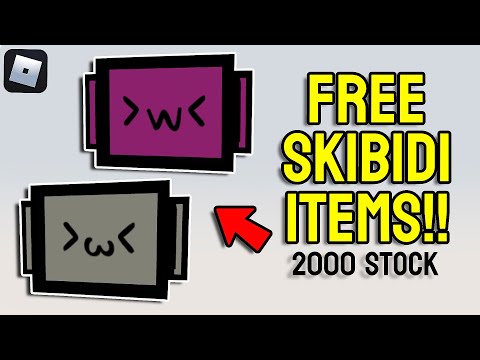 Get These New Free Skibidi Toilet Items In Roblox!!