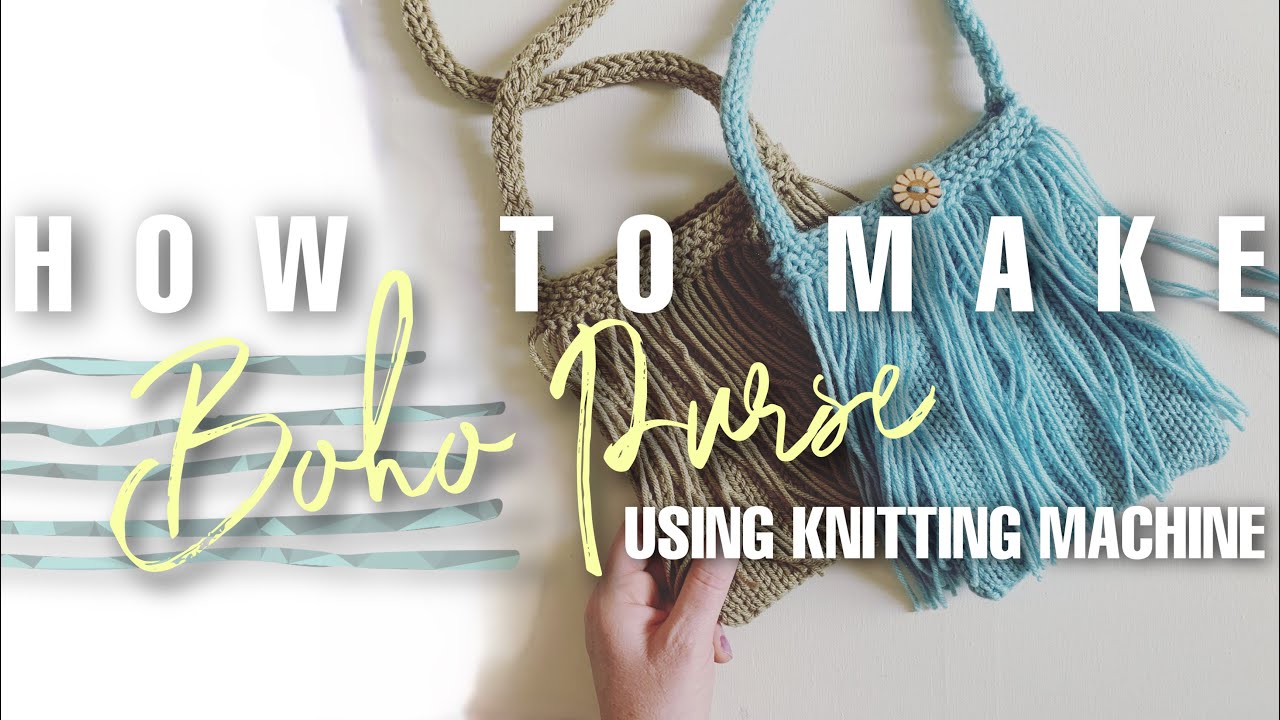 Sea Turtle Knitting Machine Tutorial 