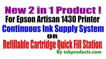 Ink Supply System-CIS-CISS for Epson 1430 Artisan Printer