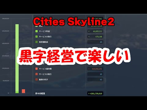 超黒字経営【CS2】じゅうはちきんのcities skyline2シティーズスカイライン2