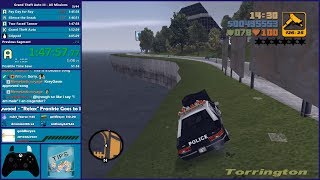 GTA III All Missions Speedrun - Hugo_One Twitch Stream - 5/1/2019