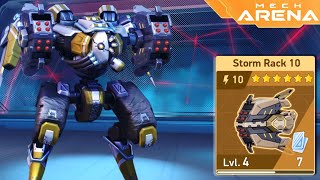 Eclipse with Storm Rack 10 is kind of 🔥| Mech Arena