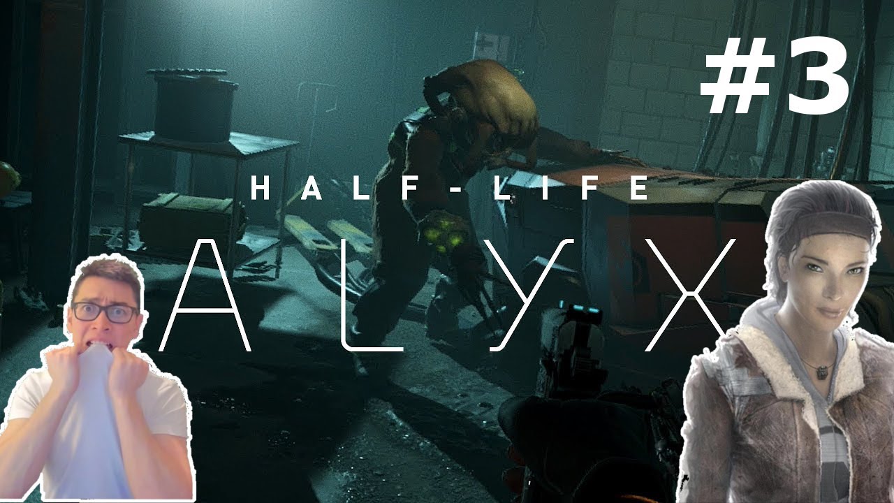 VR Half Life Alyx - Teen Gets Guy's Shotgun Load on Face while Aliens ...
