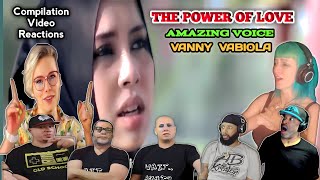 The Power Of Love - Celine Dion (Cover by Vanny Vabiola) - Compilation Video Reactions @OPPA_MUSIC