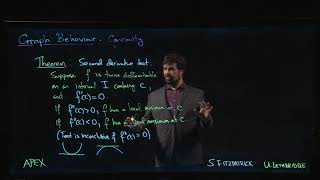 Graphs: Concavity - 05. Second Derivative Test