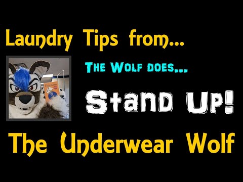 The Underwear Wolf stands up tall! 