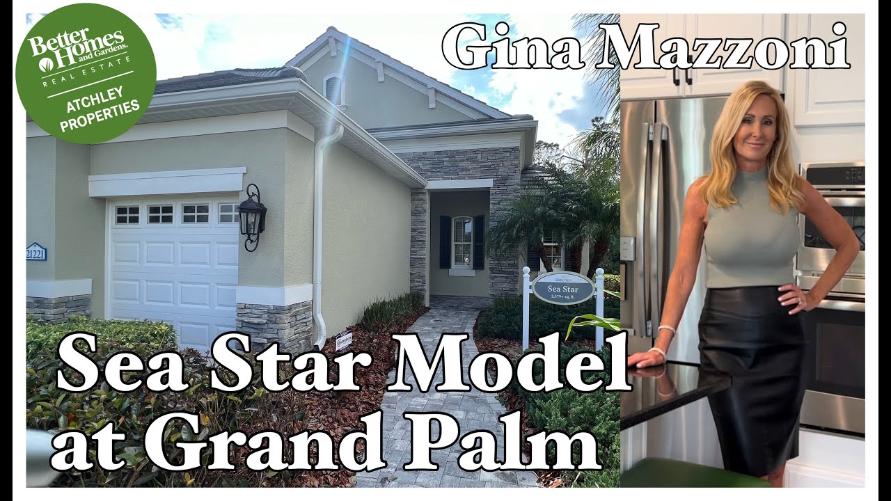 Exclusive Tour Of The Beautiful SEA STAR Model GRAND PALM Venice posh-on-palm-venice-florida-youtube
