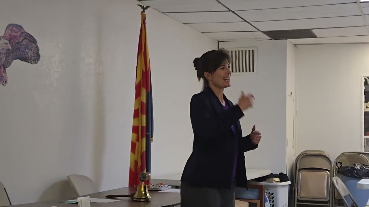 Lion's Club Guest Speaker Kari Pelton Ageless Grace Instructor