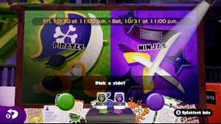 Splatoon (Wii U) Walkthrough Part 28: Ninja Sneak Attack! (Splatfest #7)
