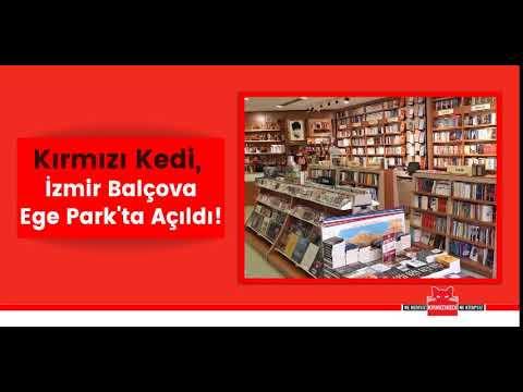 Kitabevi Kirmizi Kedi Izmir Balcova Da Youtube