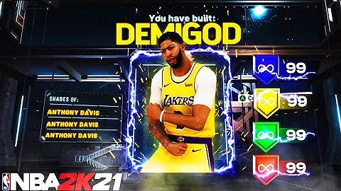RARE* PF DEMIGOD BUILD* SECONDARY-BALL HANDLER😱😱! (MUST WATCH)