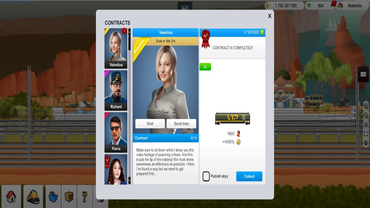Train Station | Valentina contract #6 | New contractor - Seasonal 2020