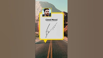Coolest Signature Of Famous People #shorts #youtubeshorts #shortsvideo #messi #elonmusk #srk #fyp