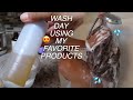 FULL Wash Day Routine for Length and Moisture Using My Favorite Products | Natural Hair